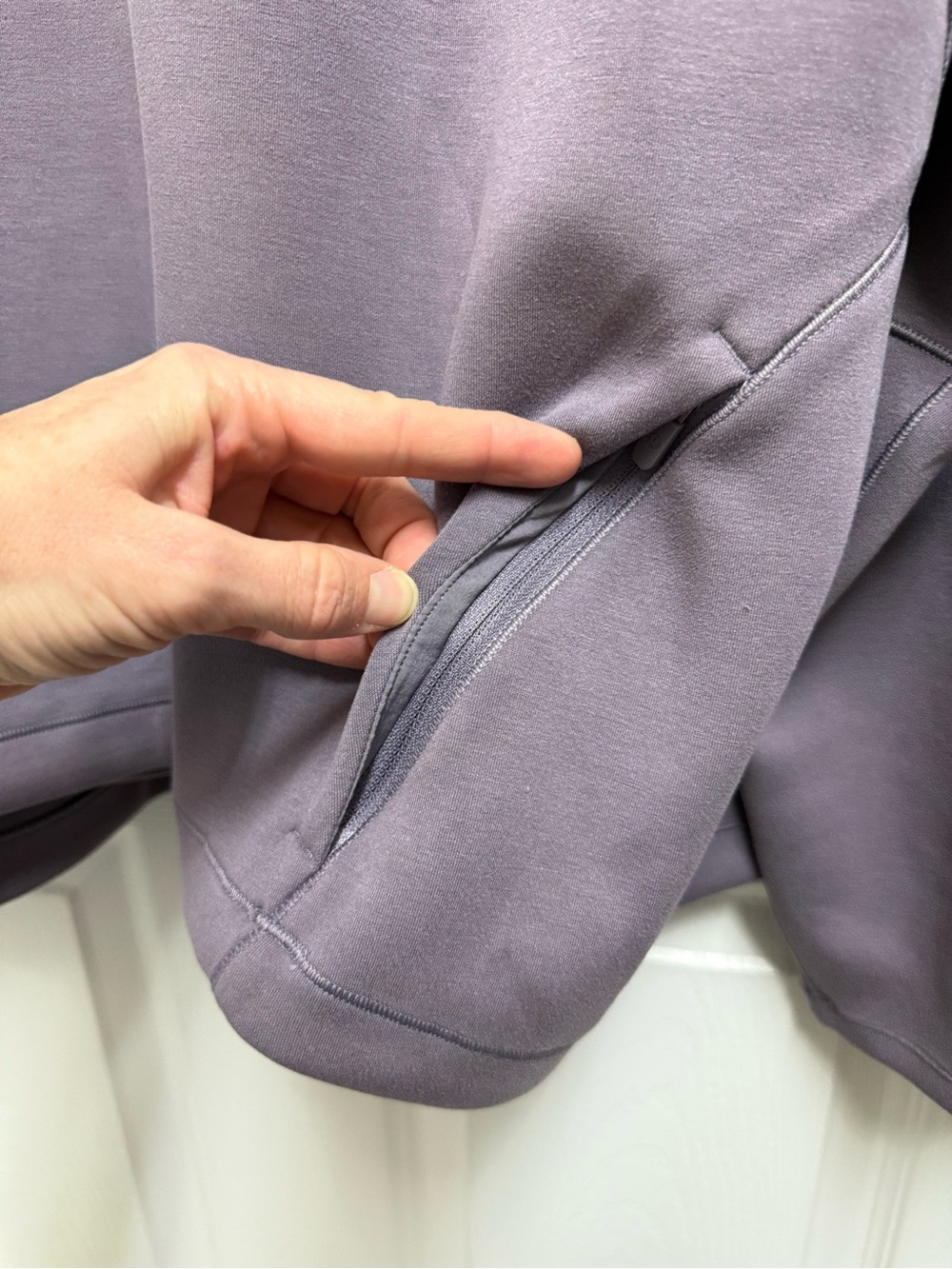 Lululemon Purple Softstreme Sweater - Picture 4 of 10